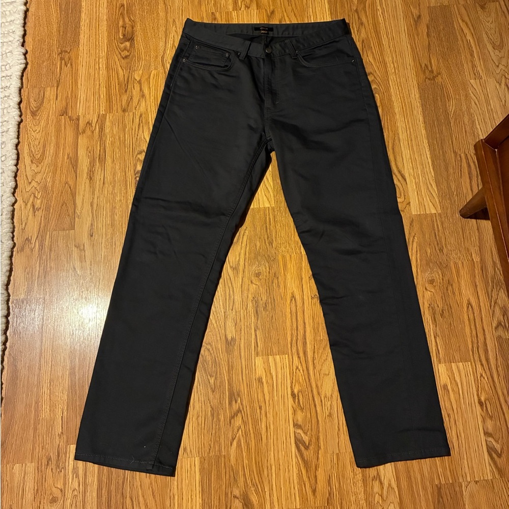 New Quince Men's Black Traveler Pants